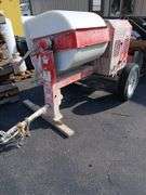 MultiQuip Whiteman portable cement mixer Honda GX 160 gas engine