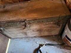 Wood trunk 35x15x21