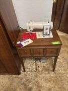 Sears Kenmore sewing machine in cabinet Model 54