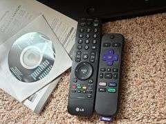 LG 32” flatscreen TV model 32LH20 with Roku