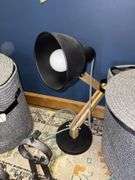 Two WayIdeal zippered baskets, Sterling Industries drafting art and Mutuw desk lamp