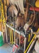 Yard tools with stand
