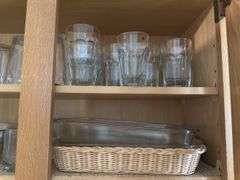 Canisters, baking dishes, drinking glasses and more