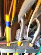 Yard tools with stand
