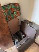 Many suitcases, great for using as props