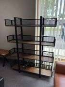 12D x 47L x 59H 4 tier modern shelf