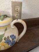 Crown Dorset teapot, Hallmark teapot, Red Wing tea pot with matching sugar The handle on the Red Wing teapot has been repaired