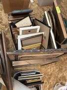 LARGE quantity of picture frames, all sizes and styles