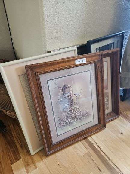 Various Framed Artwork image