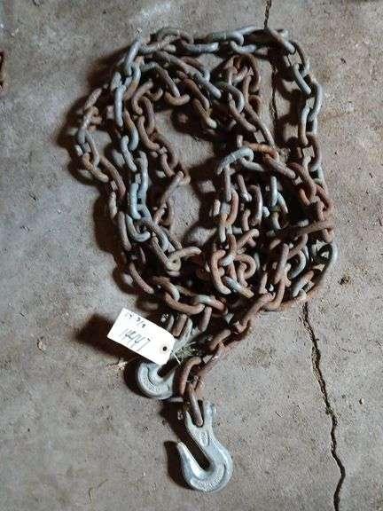3/8 x 14’ log chain, double hook image