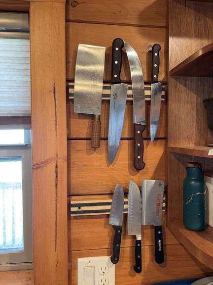 Knives and holder (bring tool to remove holder) image