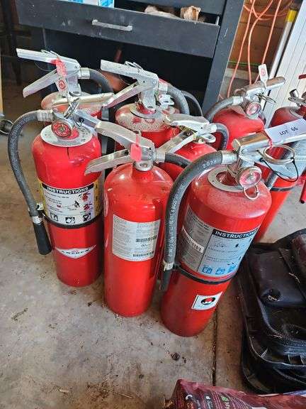 Fire Extinguishers (qty 9 each) image