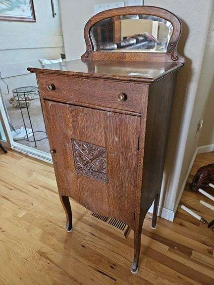 Vintage Cabinet, 20 x 14 x 45.5h image