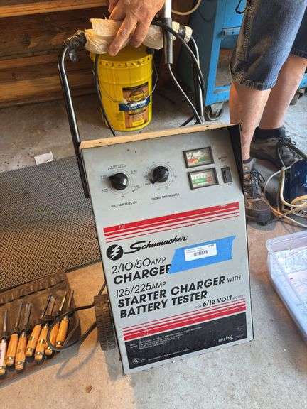Schumacher battery starter charger tester image