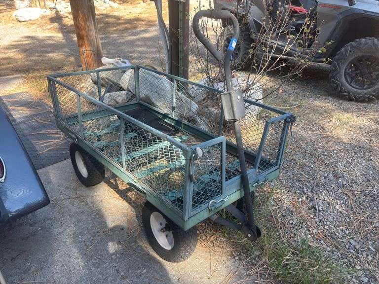 Garden cart - needs some tire repair image