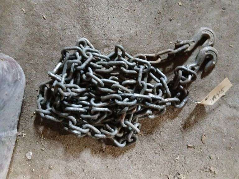 1/4 x 15’ log chain, double hook image