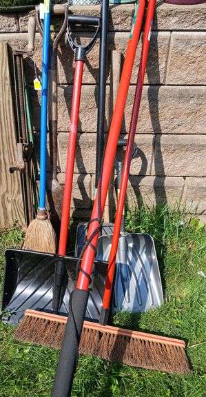 Long handled yard tools image