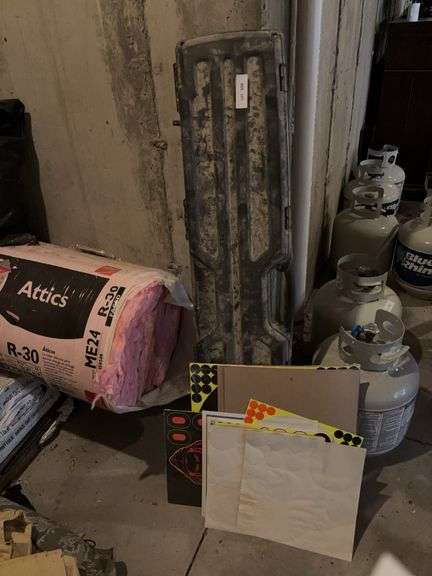 Hard gun case, targets image