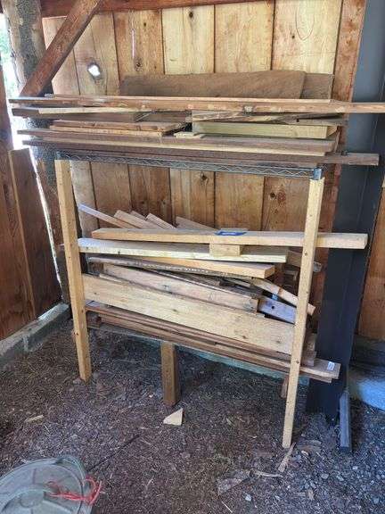 Woodworking craft lumber includes walnut oak pine image