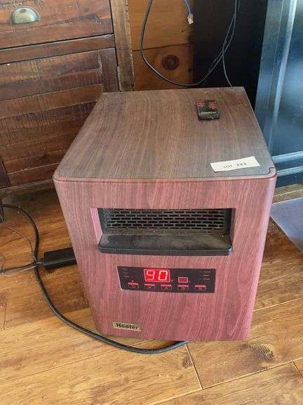 Heater with remote image