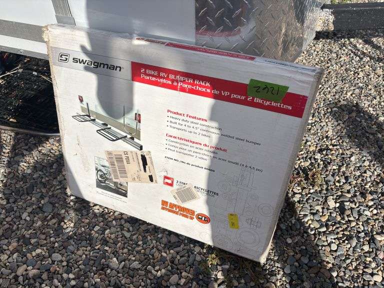 Swagman Two bike RV bumper rack new in box image
