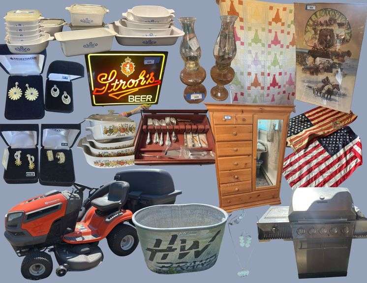 Cannon ball to Cookware, Mower to Montana Silversmith! 25-0817.iol