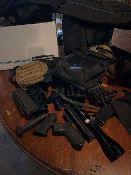 Gun parts, scope, bags and more image