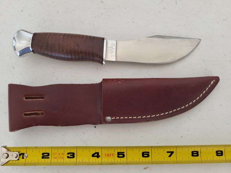 Cabelas knife and case image