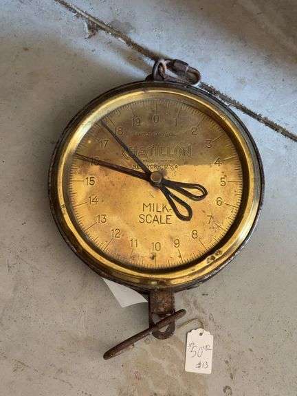 Chatillon milk scale image