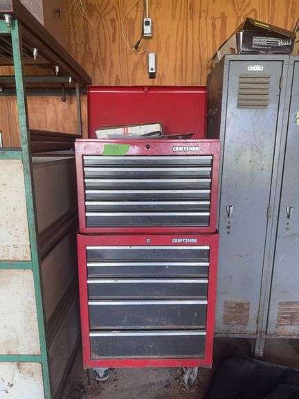 2pc Craftsman toolbox 18x27x52 Contents included!! image