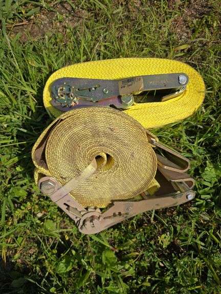 (2) ratchet straps image
