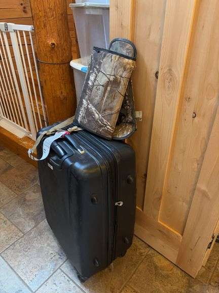 Suitcase, car storage seat bags image