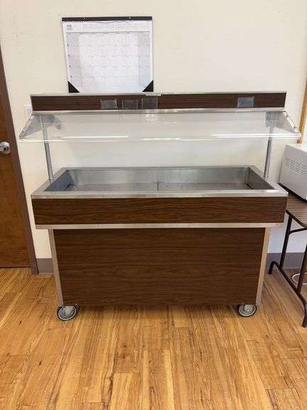 Salad Serving Buffet on rollers 54x24 image