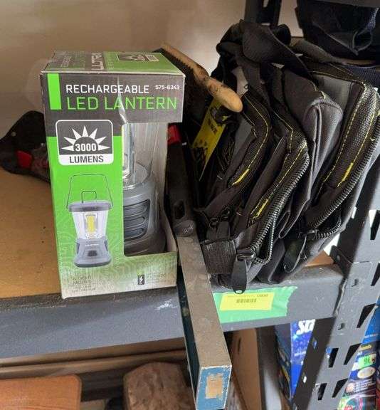 New tool bag, new LED light, level, bench brush, slim jim, etc image
