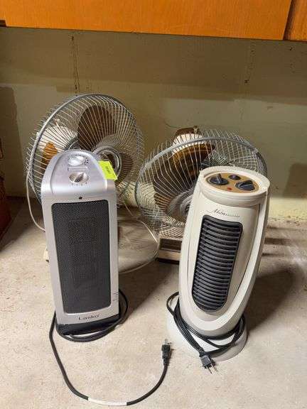 You can finally start your own personal fan club by purchasing this lot, oscillating and uprights fans image
