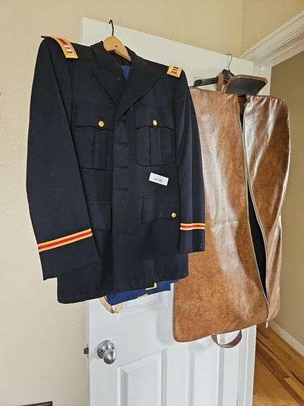 Vintage Navy Outfit with Garment Bag image