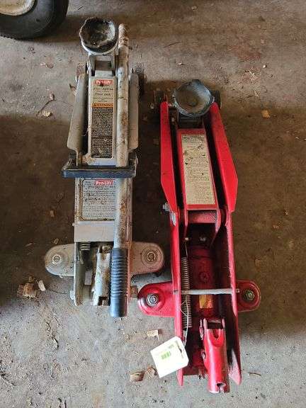 Two floor jacks image