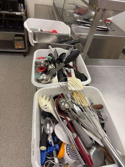 Knives and serving utensils image