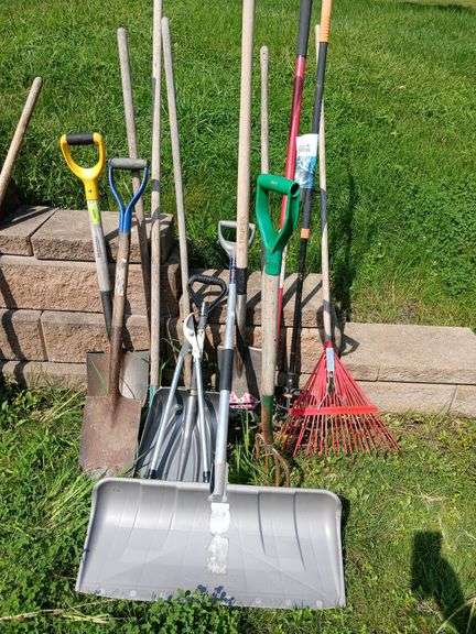 Long handled yard tools image