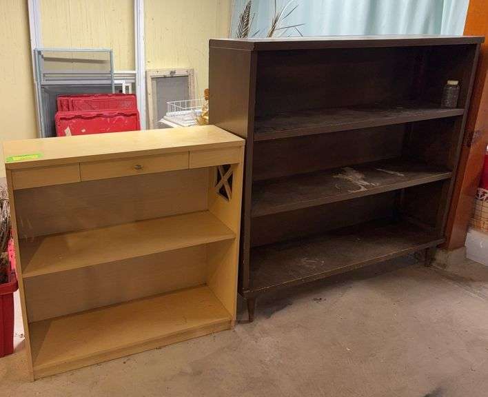 2 bookcases 14" and 30" wide image