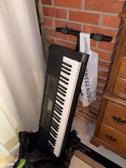 Casio electronic keyboard CTK-2080 with stand image