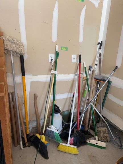 Yard and household long handled tools image