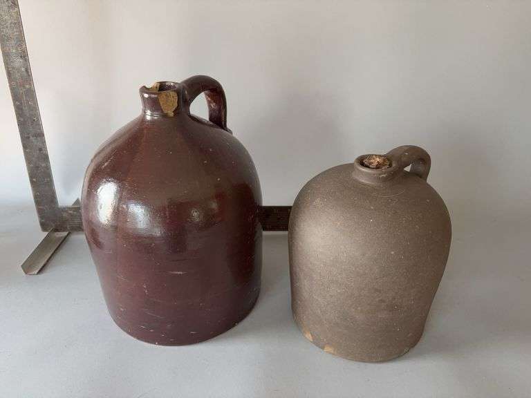 Two beehive style jugs These are great for yard art! image