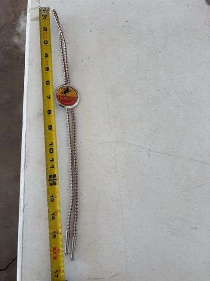 Vintage Frontier Oil and  Refining Co. Bolo Tie image
