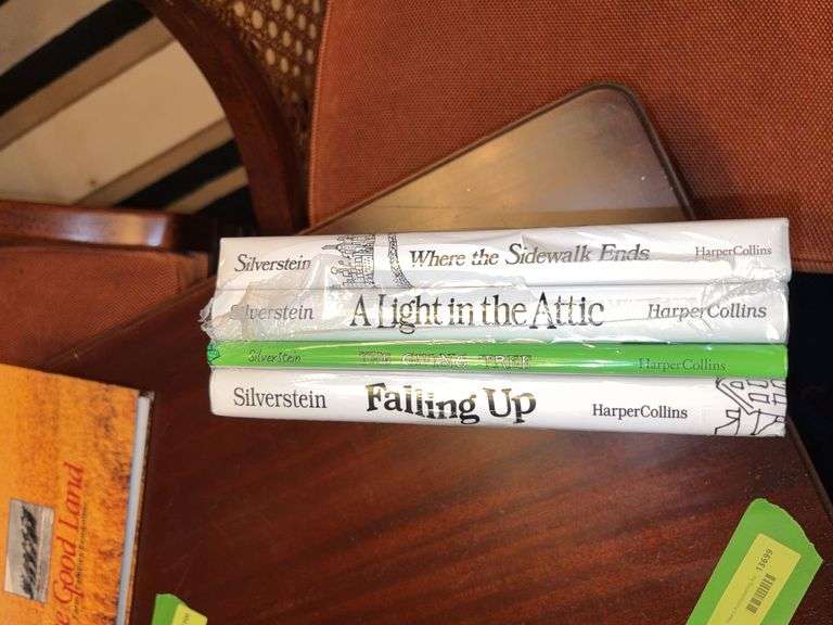 Still wrapped in plastic set of 4 Shel Silverstein books image