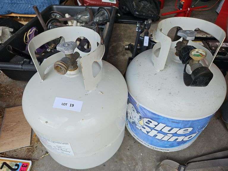 Two Propane Tanks image