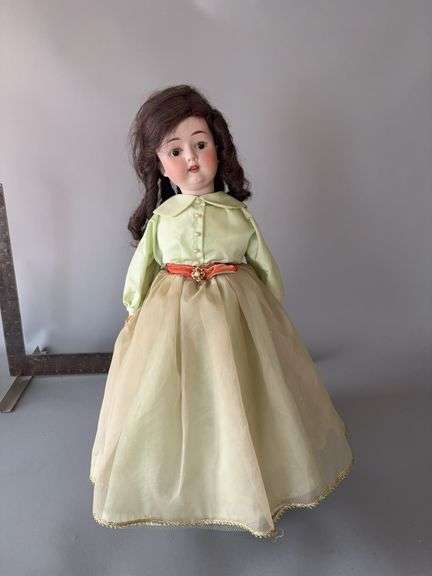 Gunsy Seyferlla? Germany bisque doll Approx 22” tall image