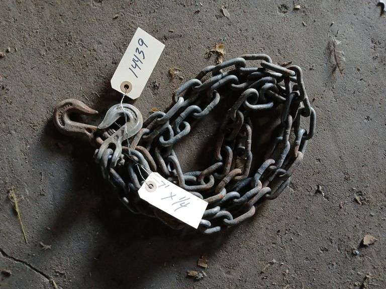 1/4 x 7’ log chain, double hook image