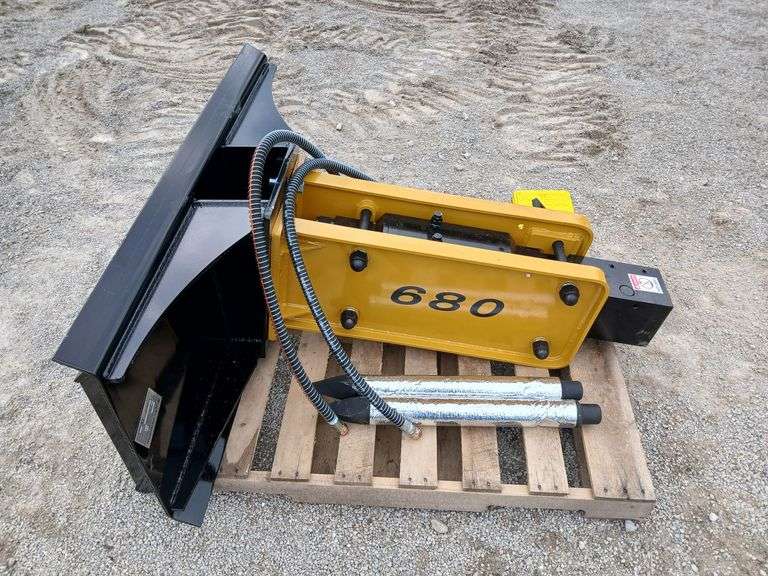 CFG, Skid Steer Breaker, SSHH680, to fit Skid steer loader, top type, SOLON image