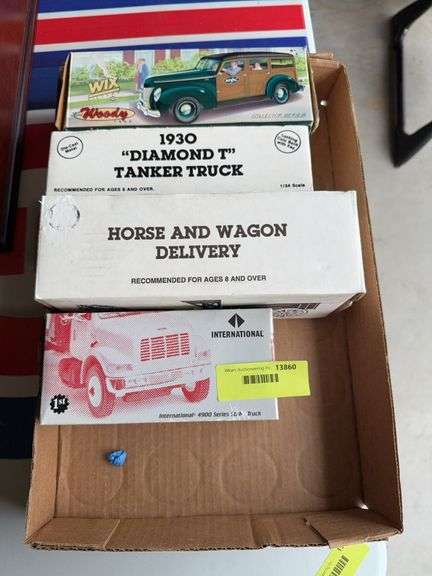 4 die cast trucks image